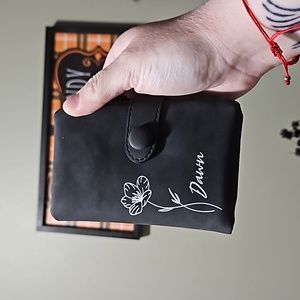 Soft faux leather wallet Dawn